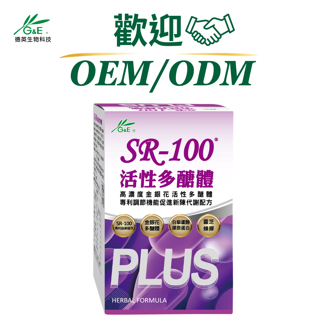 SR-100 PLUS金銀花活性多醣體Prosta Capsule